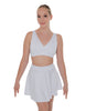 Solid Lycra Skater Skirt