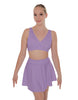 Solid Lycra Skater Skirt