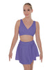 Solid Lycra Skater Skirt