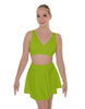 Solid Lycra Skater Skirt