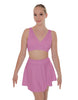 Solid Lycra Skater Skirt