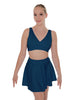 Solid Lycra Skater Skirt