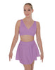 Solid Lycra Skater Skirt