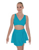 Solid Lycra Skater Skirt
