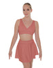 Solid Lycra Skater Skirt