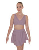 Solid Lycra Skater Skirt