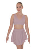 Solid Lycra Skater Skirt