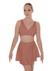Solid Lycra Skater Skirt