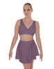 Solid Lycra Skater Skirt