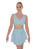 Solid Lycra Skater Skirt