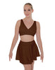 Solid Lycra Skater Skirt