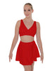 Solid Lycra Skater Skirt