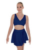 Solid Lycra Skater Skirt