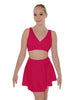 Solid Lycra Skater Skirt