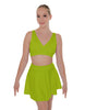 Solid Lycra Skater Skirt