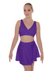 Solid Lycra Skater Skirt