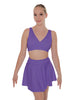 Solid Lycra Skater Skirt