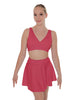 Solid Lycra Skater Skirt