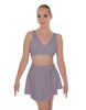 Solid Lycra Skater Skirt