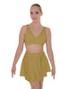 Solid Lycra Skater Skirt