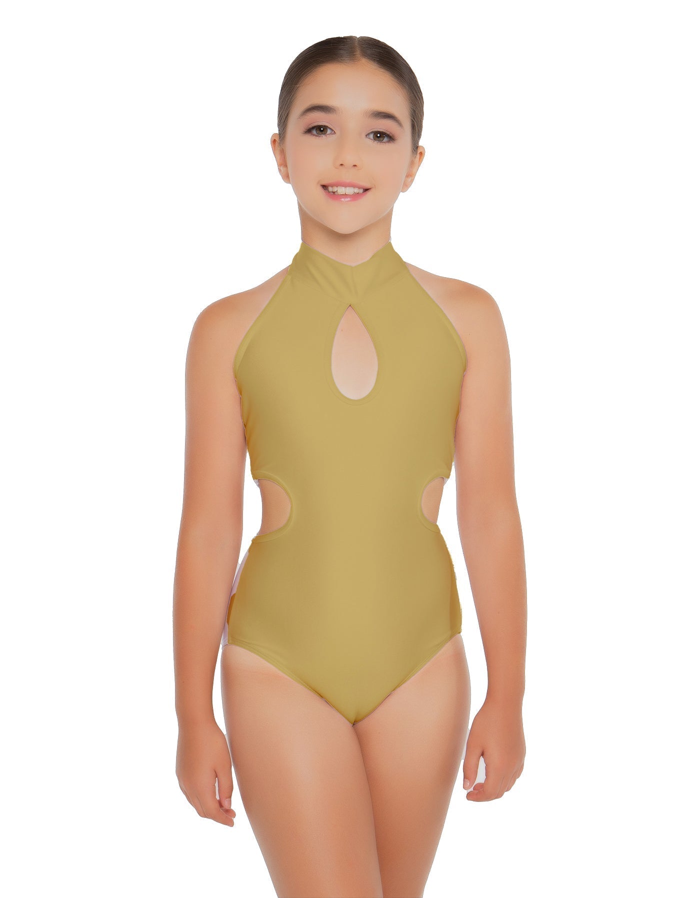 Solid Lycra Ainsley Leotard No Mesh