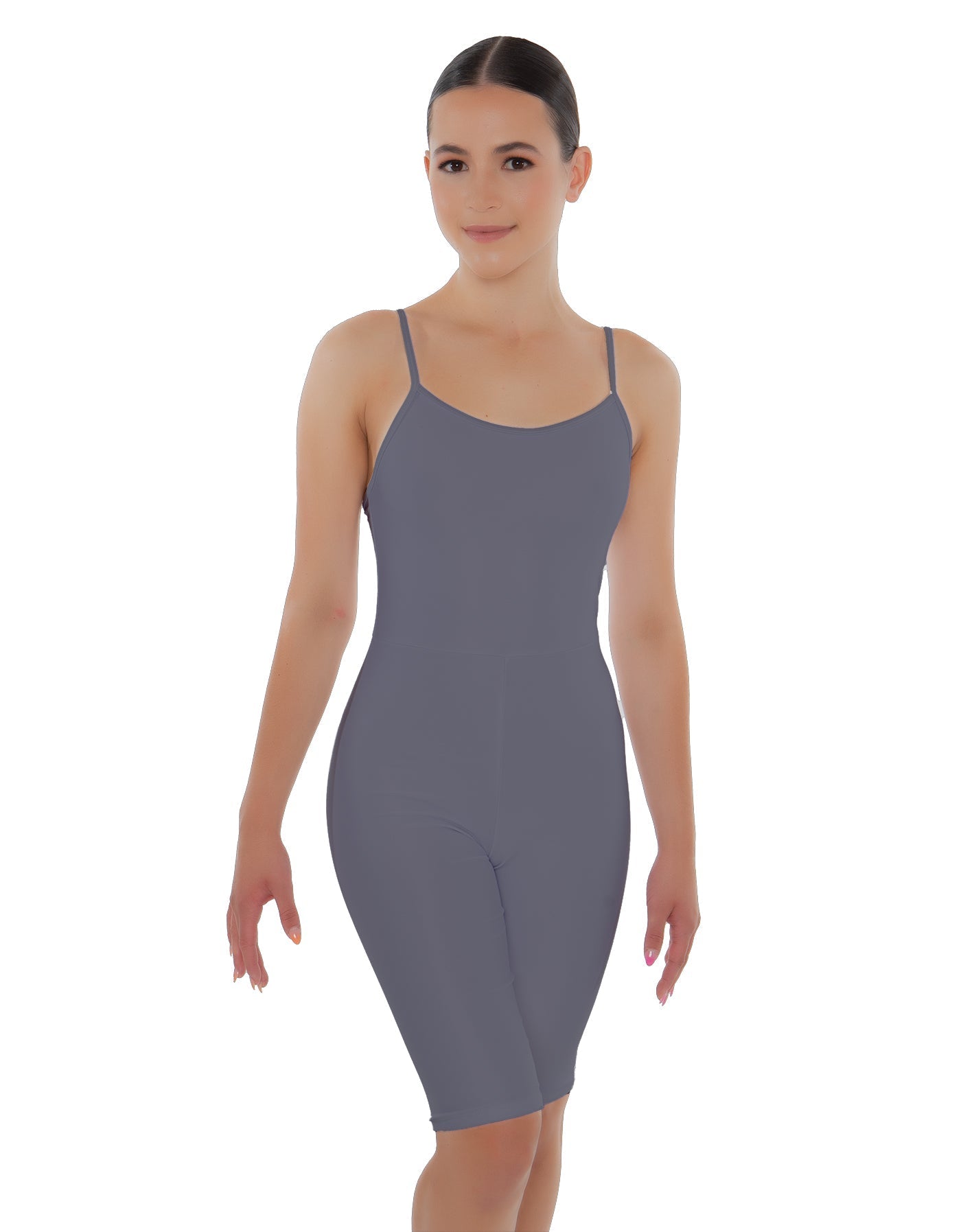 Solid Lycra Cami Bike Short