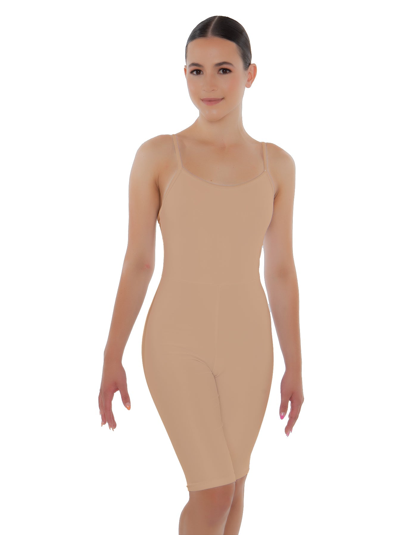 Solid Lycra Cami Bike Short