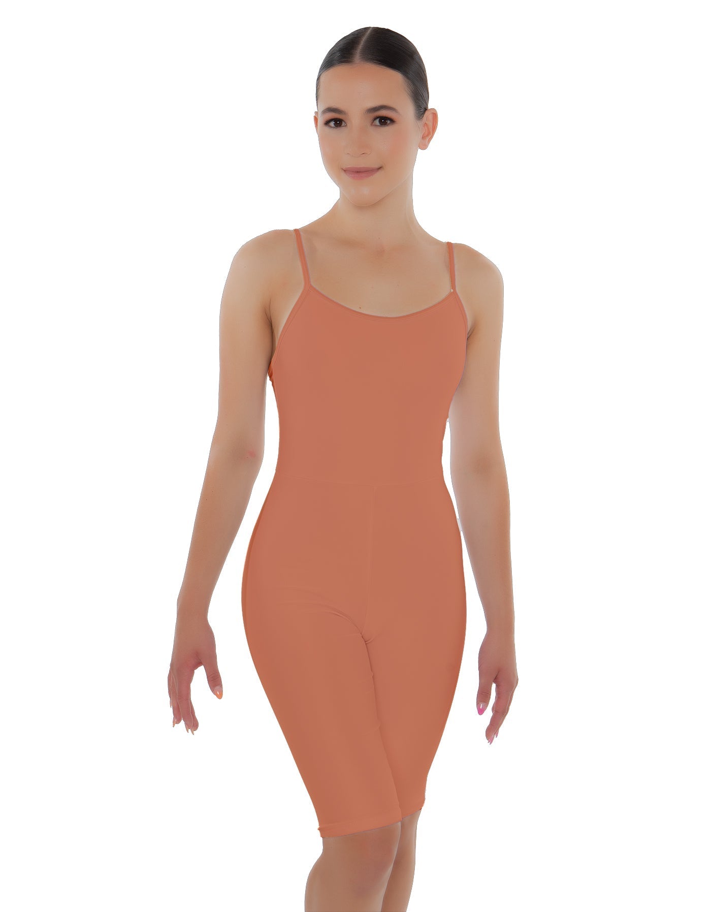 Solid Lycra Cami Bike Short