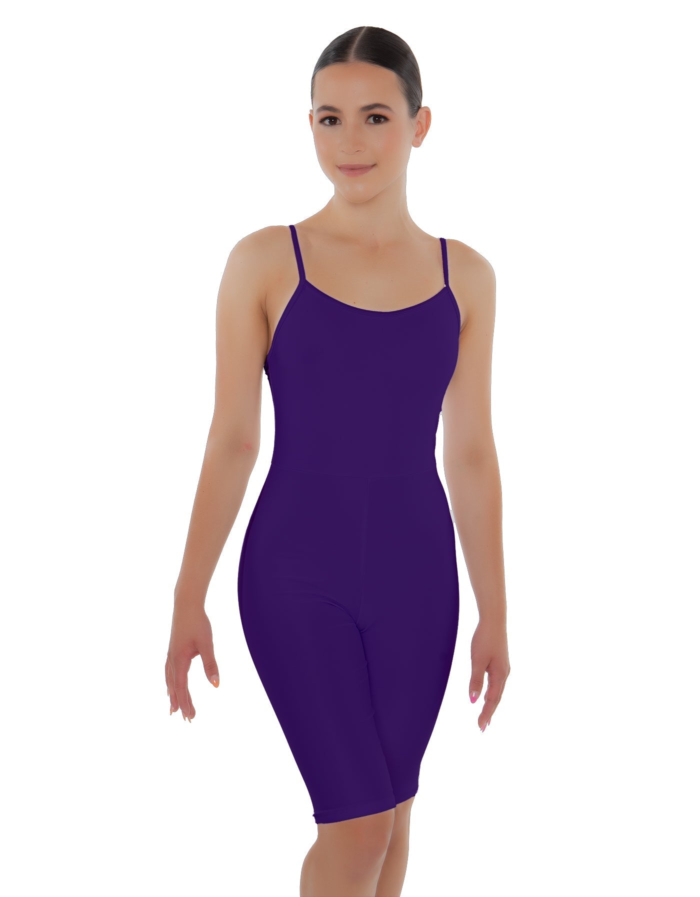 Solid Lycra Cami Bike Short