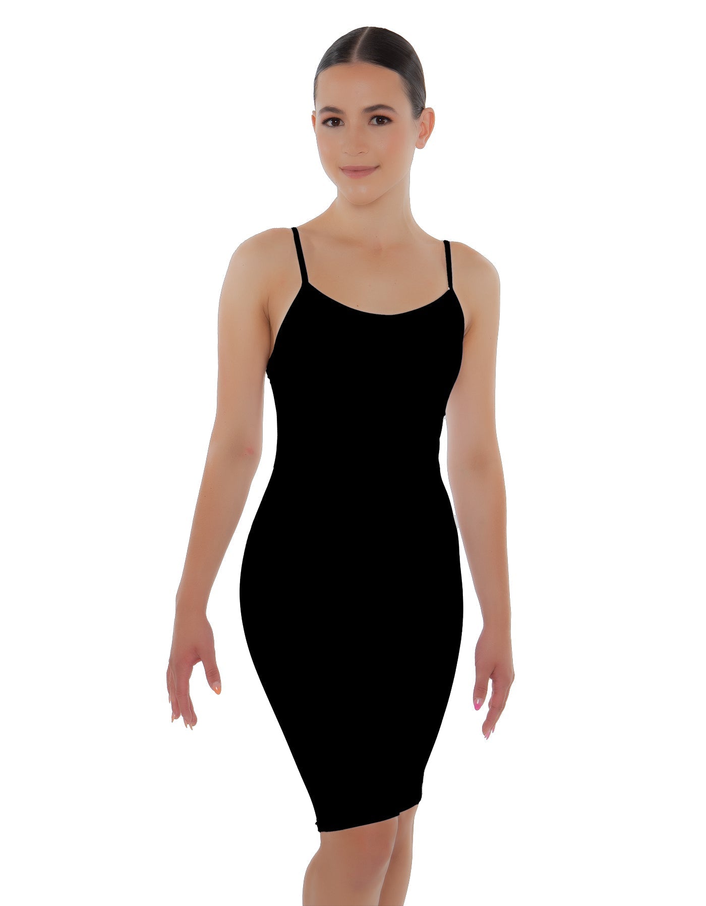 Solid Lycra Cami Bike Short