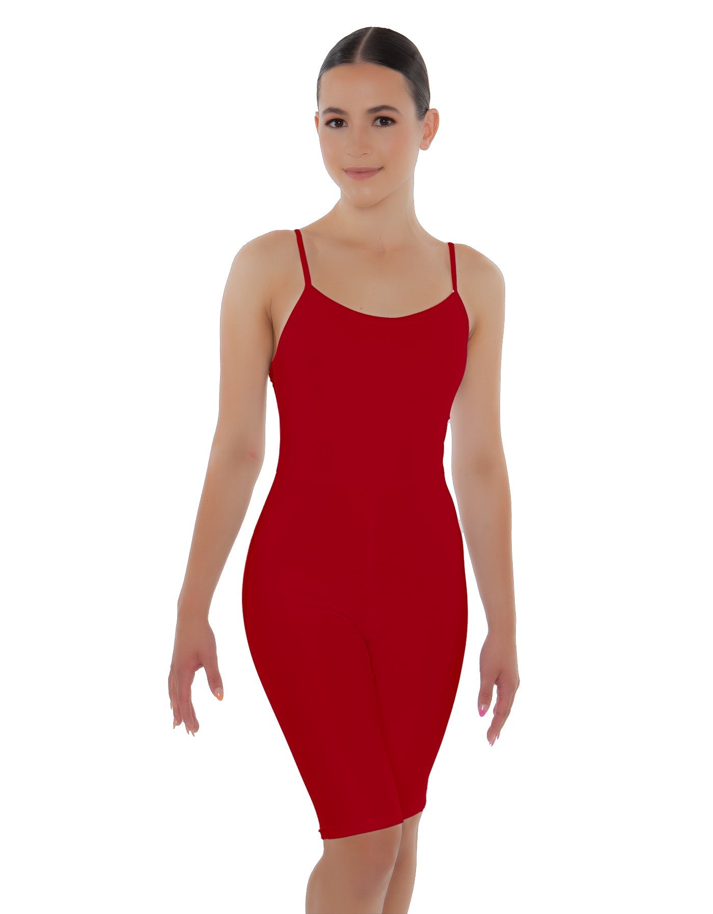 Solid Lycra Cami Bike Short