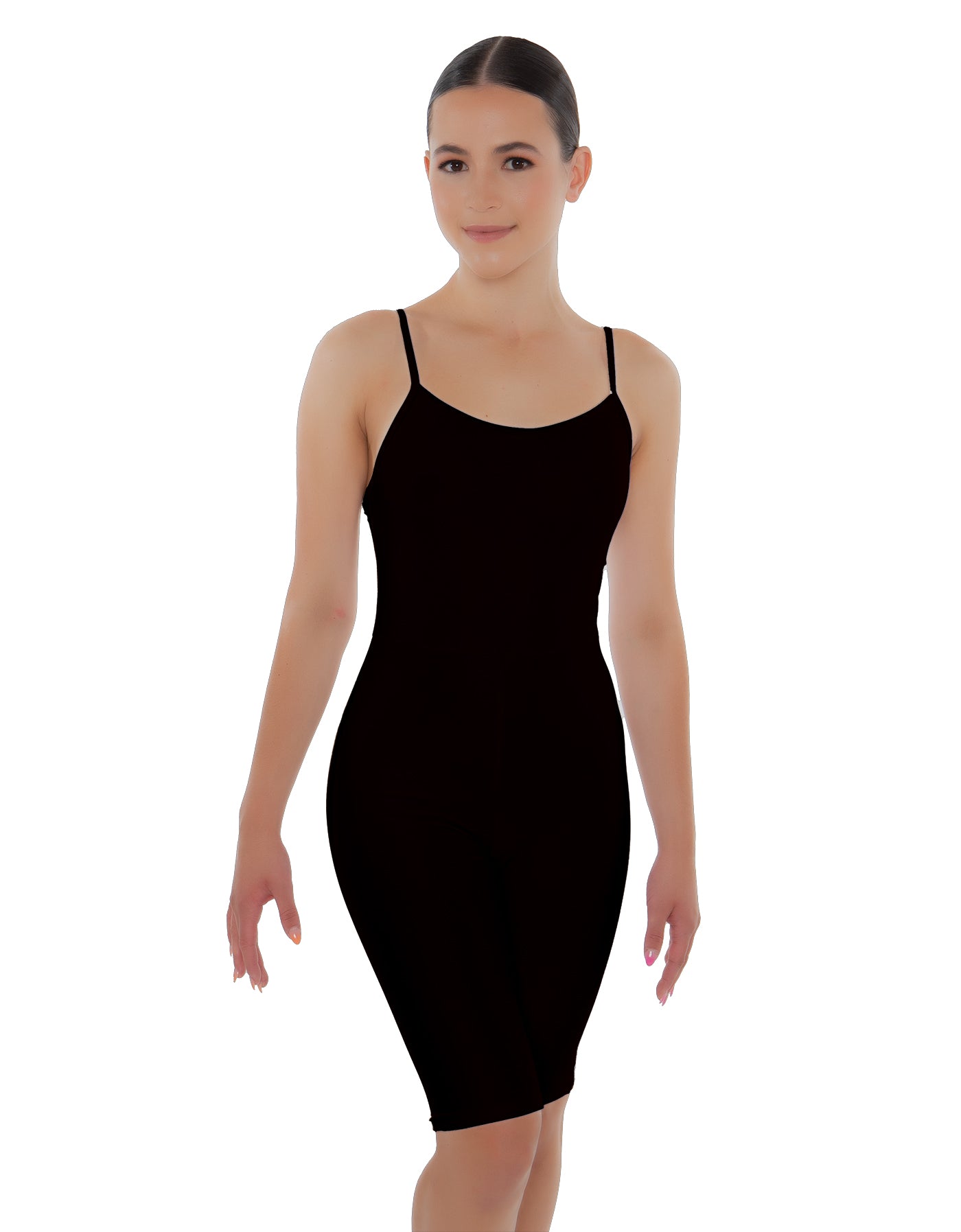 Solid Lycra Cami Bike Short