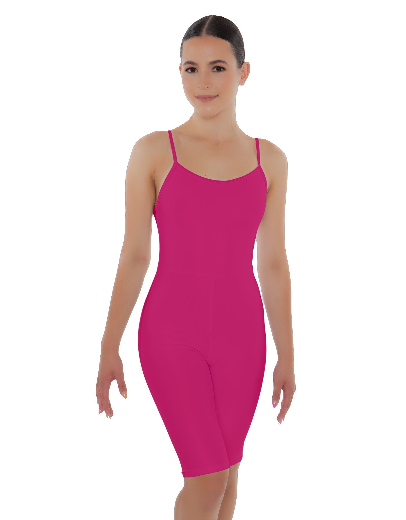 Solid Lycra Cami Bike Short