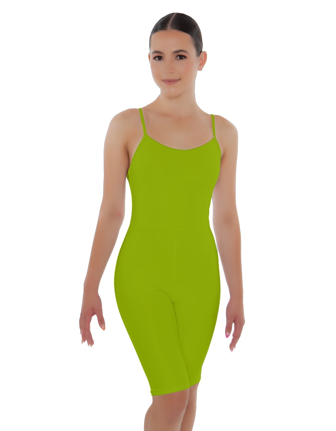 Solid Lycra Cami Bike Short