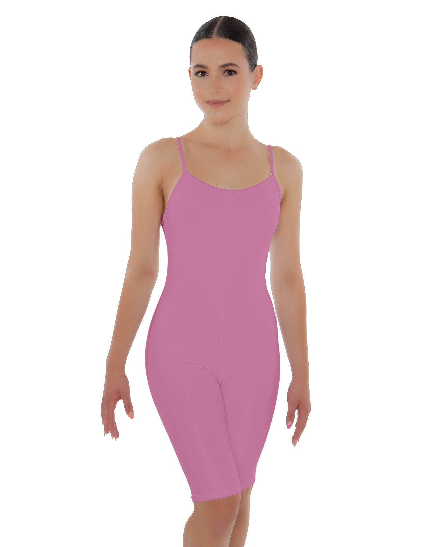 Solid Lycra Cami Bike Short