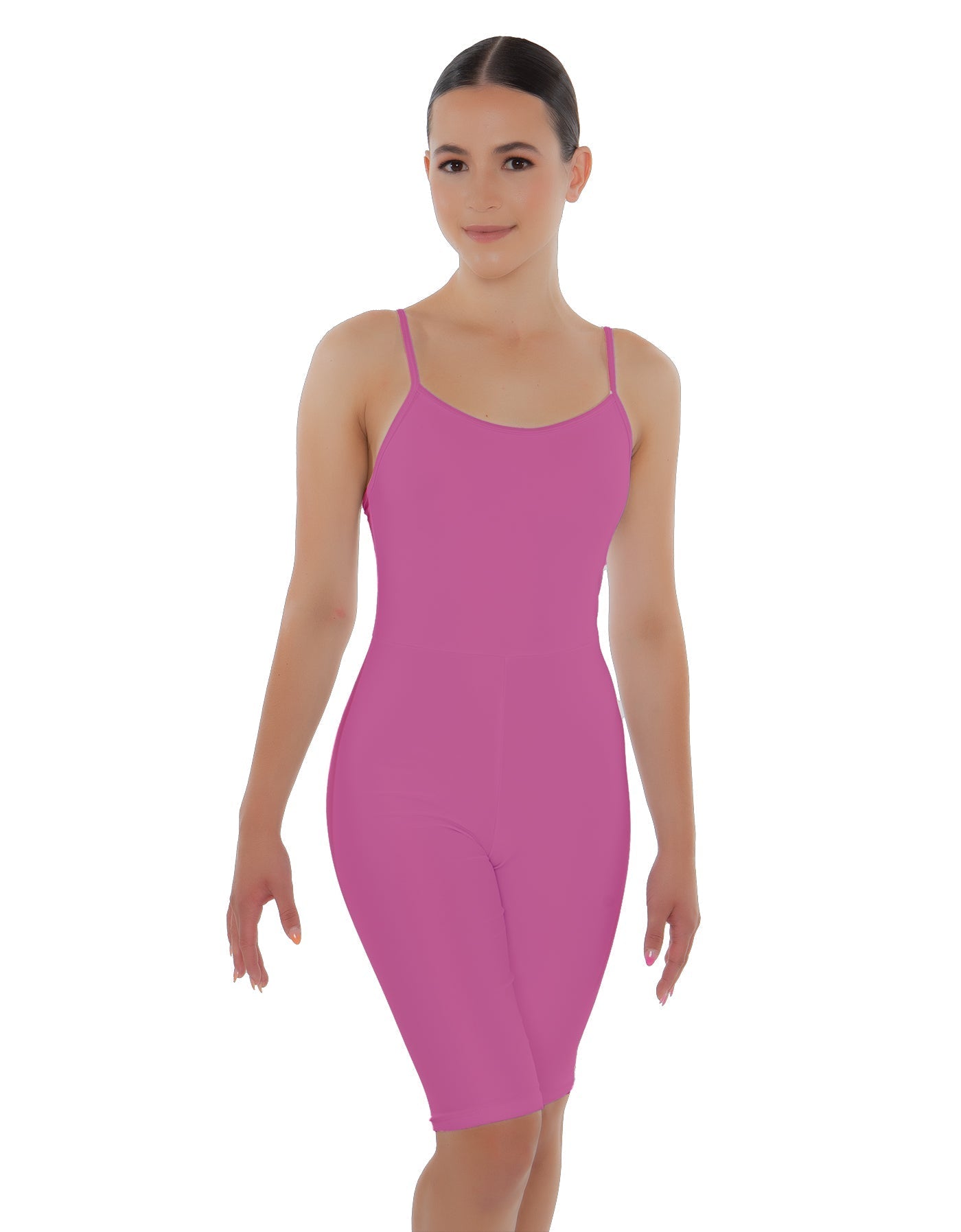 Solid Lycra Cami Bike Short