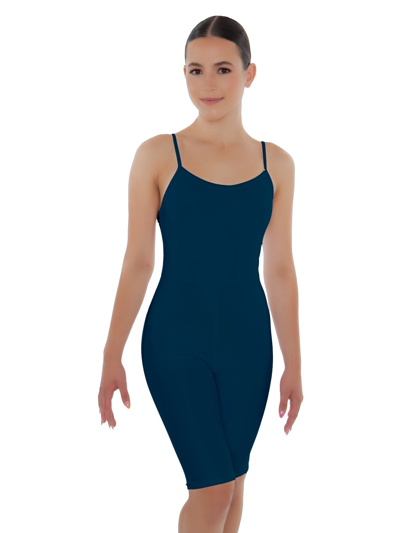 Solid Lycra Cami Bike Short