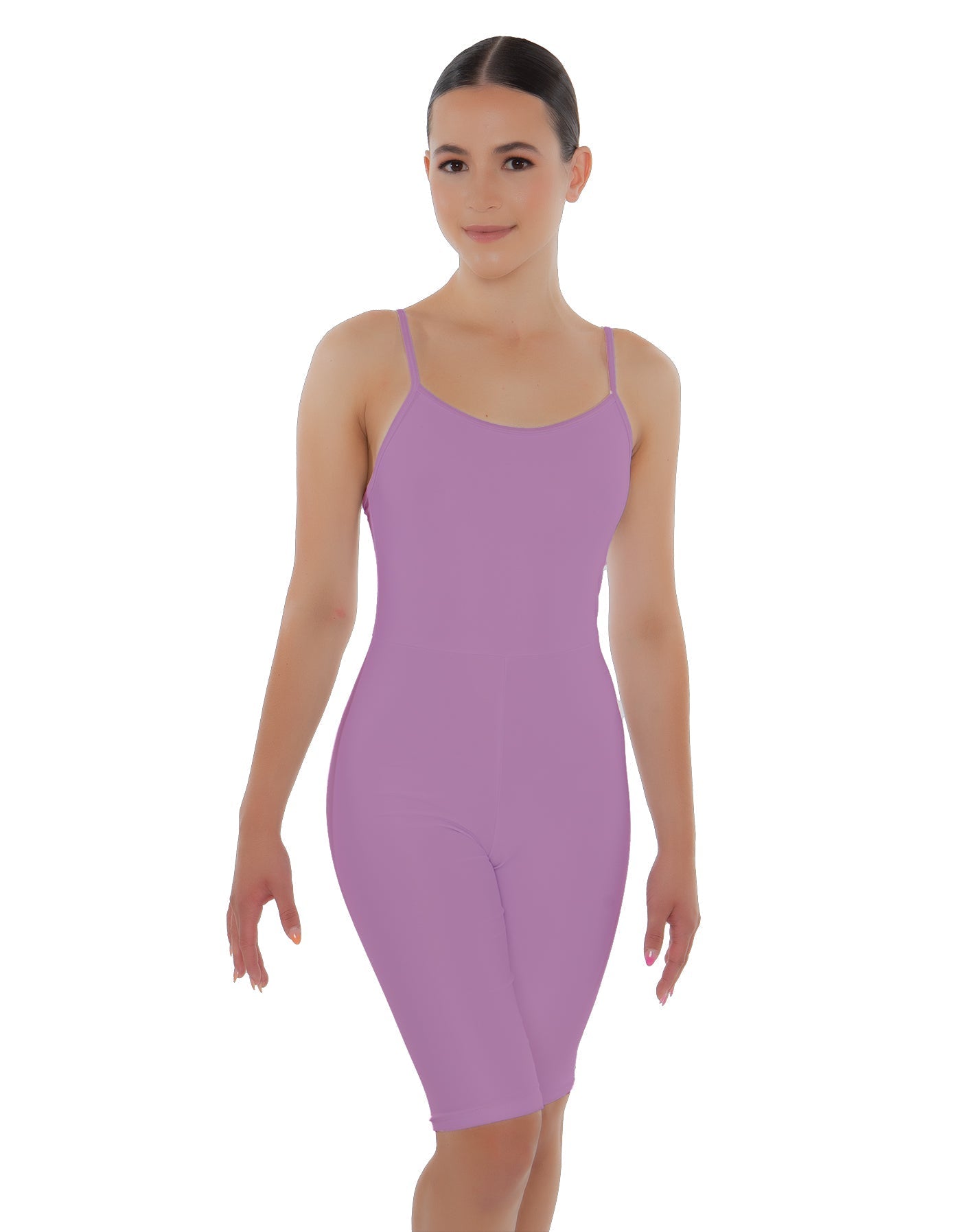 Solid Lycra Cami Bike Short