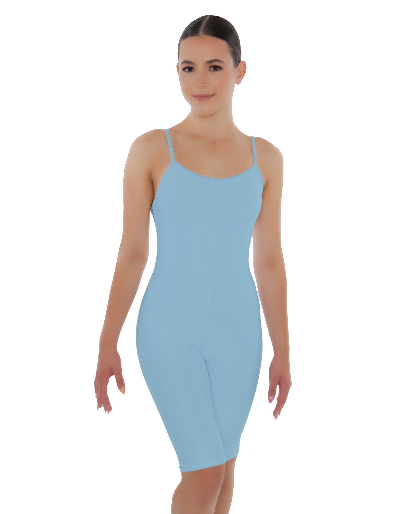 Solid Lycra Cami Bike Short