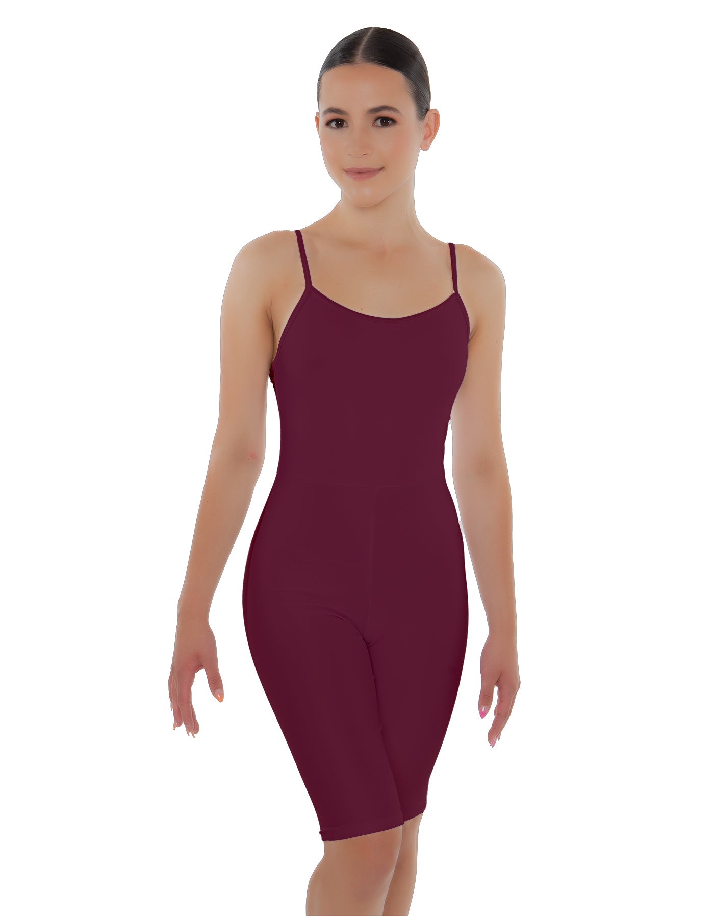 Solid Lycra Cami Bike Short
