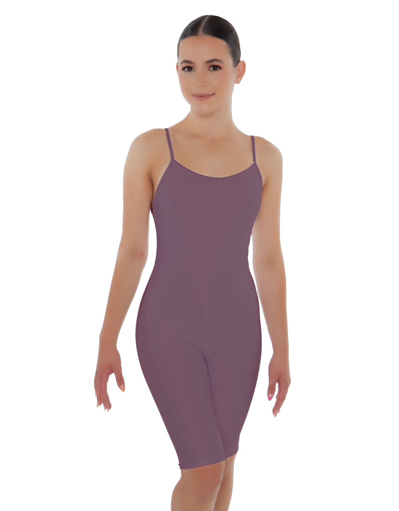 Solid Lycra Cami Bike Short
