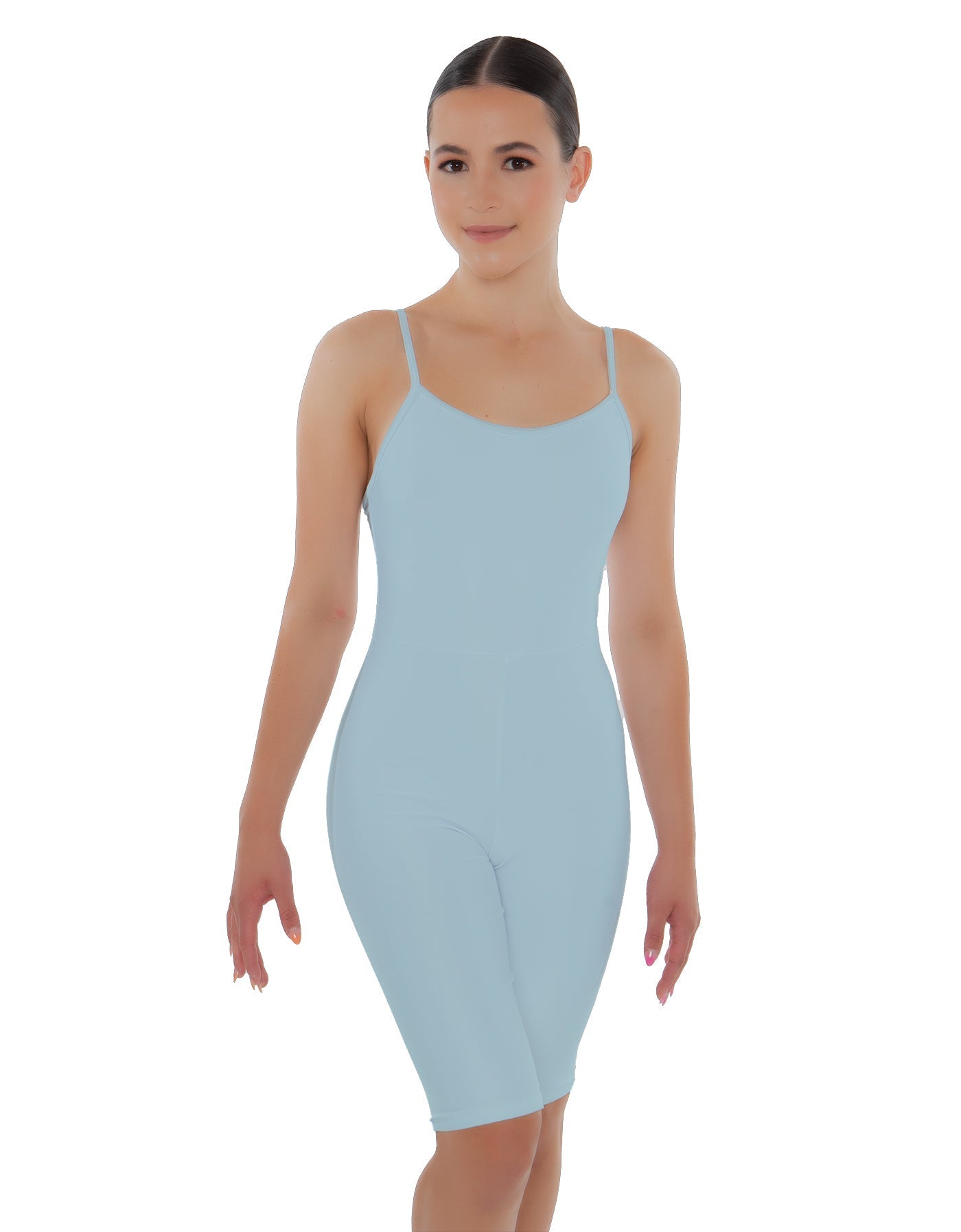 Solid Lycra Cami Bike Short