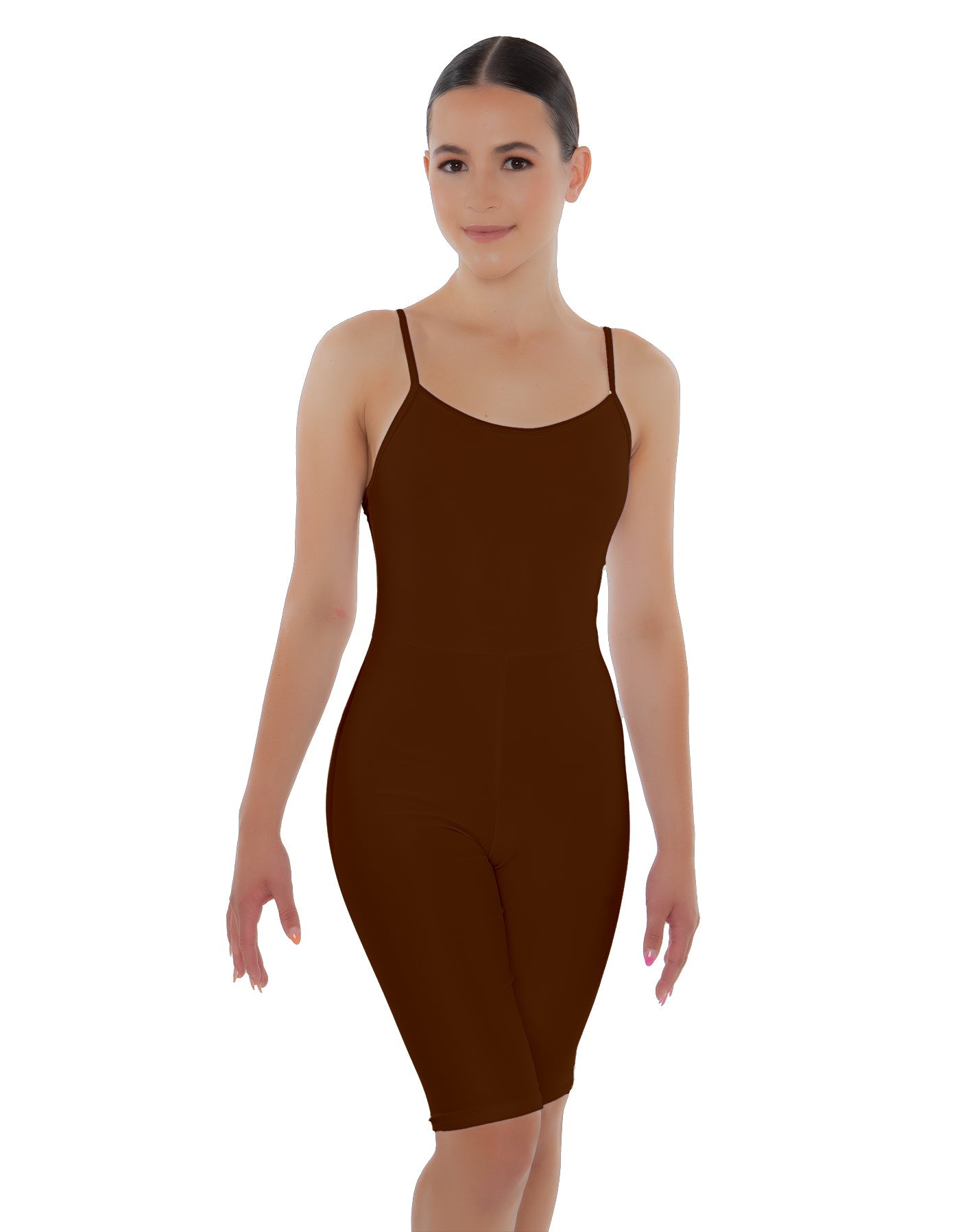 Solid Lycra Cami Bike Short