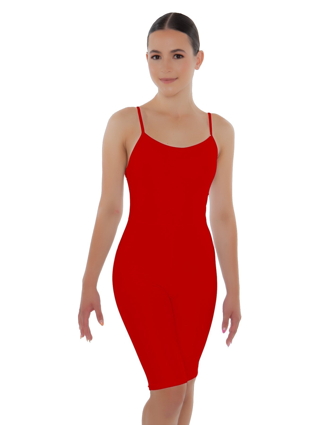 Solid Lycra Cami Bike Short