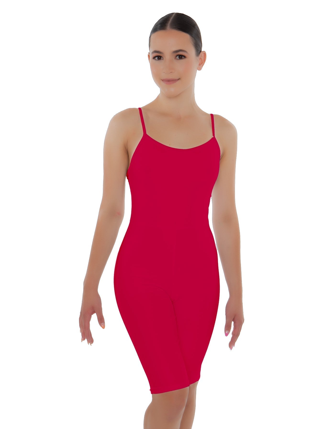 Solid Lycra Cami Bike Short