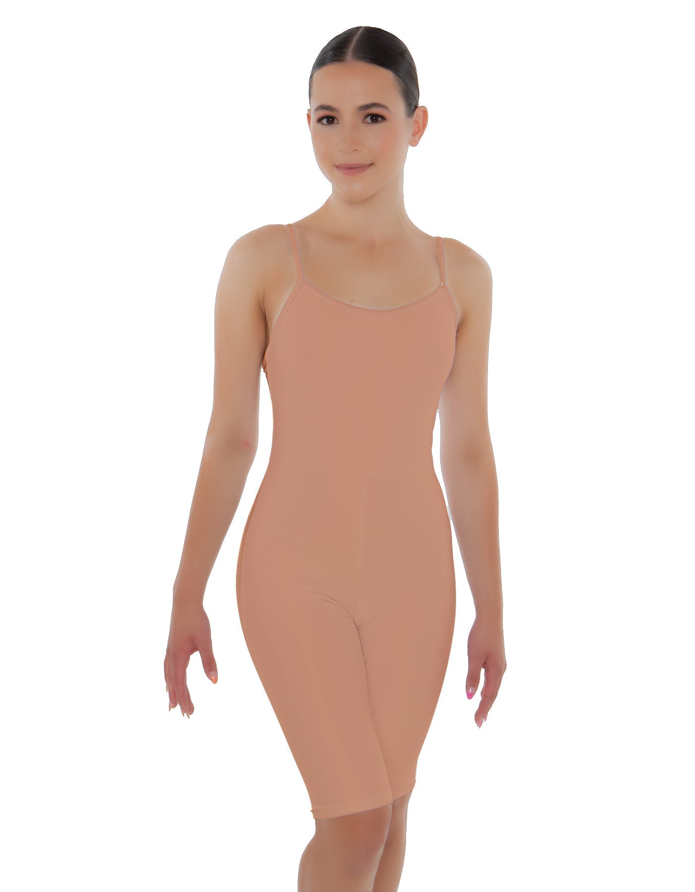 Solid Lycra Cami Bike Short