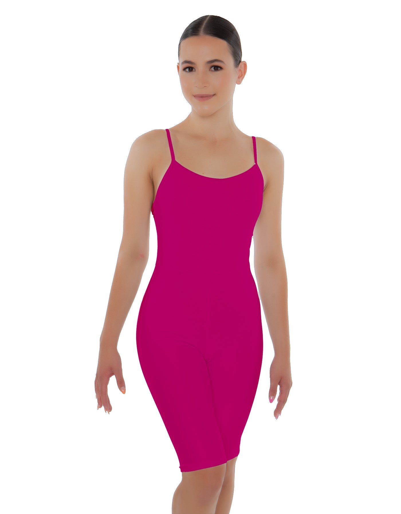 Solid Lycra Cami Bike Short