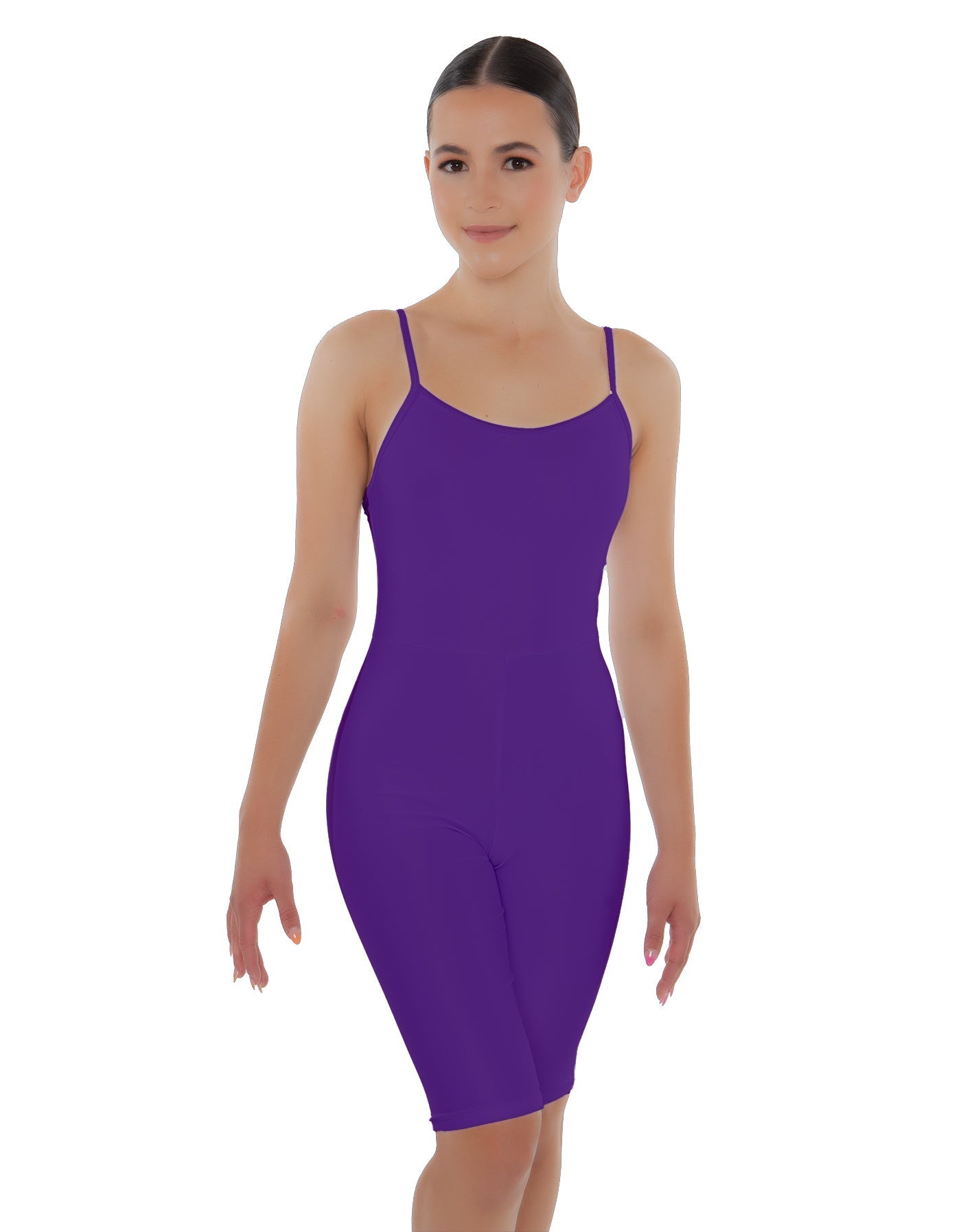 Solid Lycra Cami Bike Short