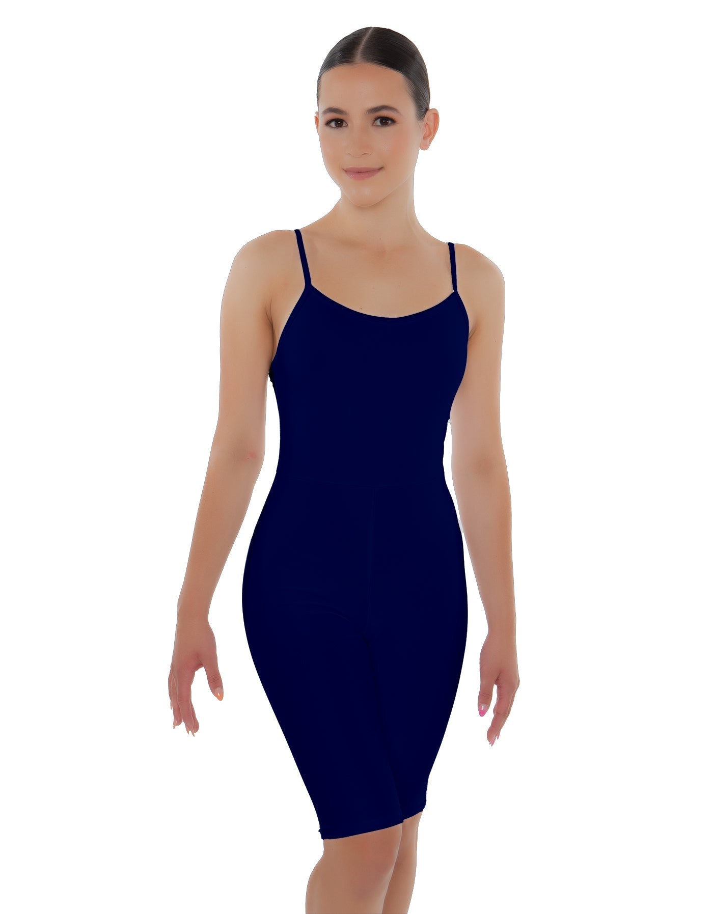 Solid Lycra Cami Bike Short