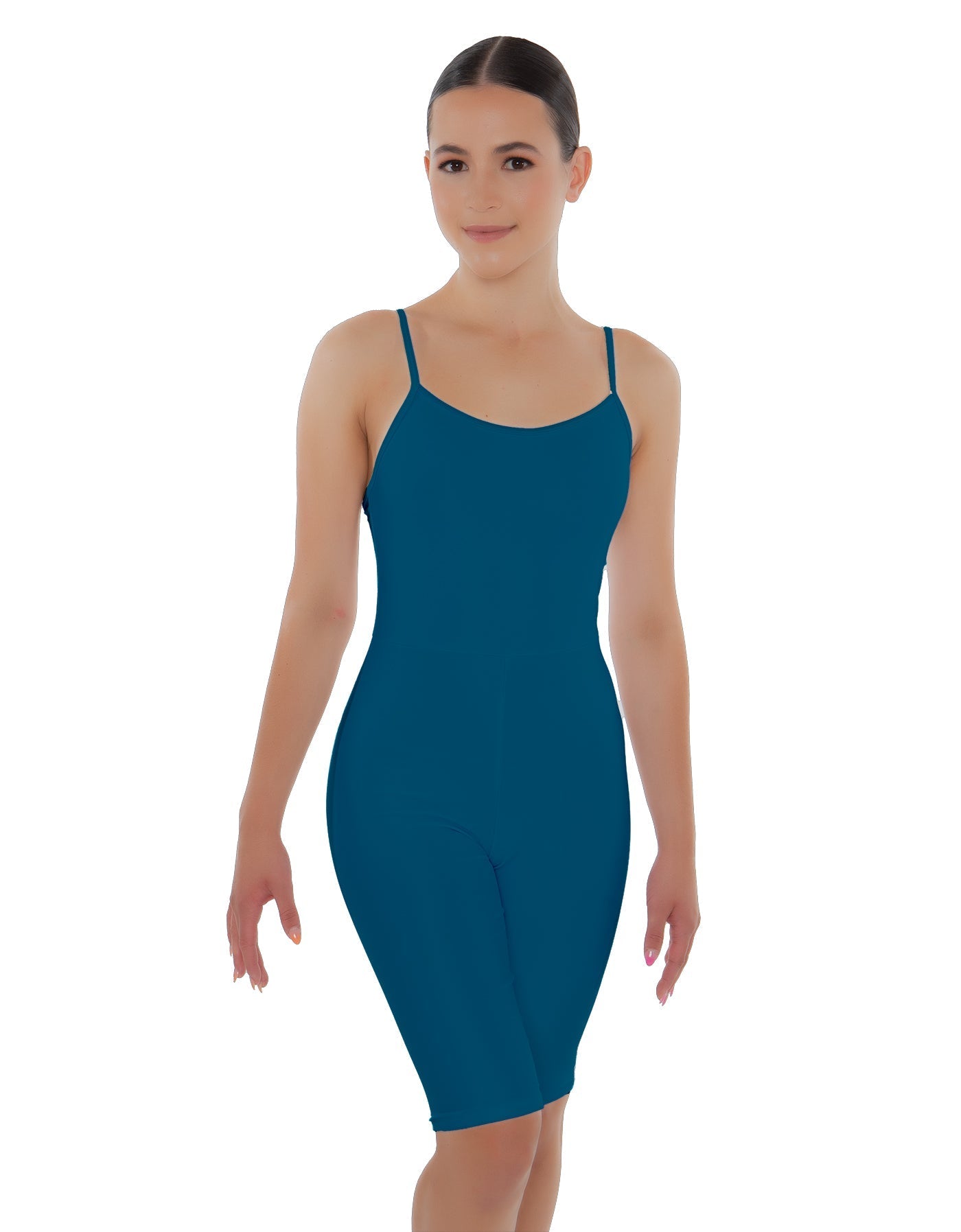 Solid Lycra Cami Bike Short